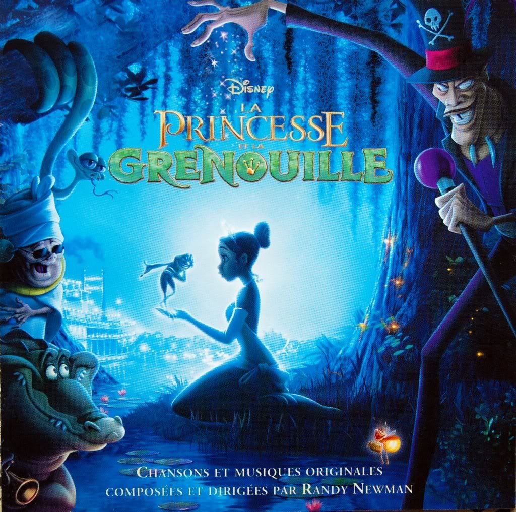 Nom De La Princesse Dans La Princesse Et La Grenouille Disney Covers and Booklet